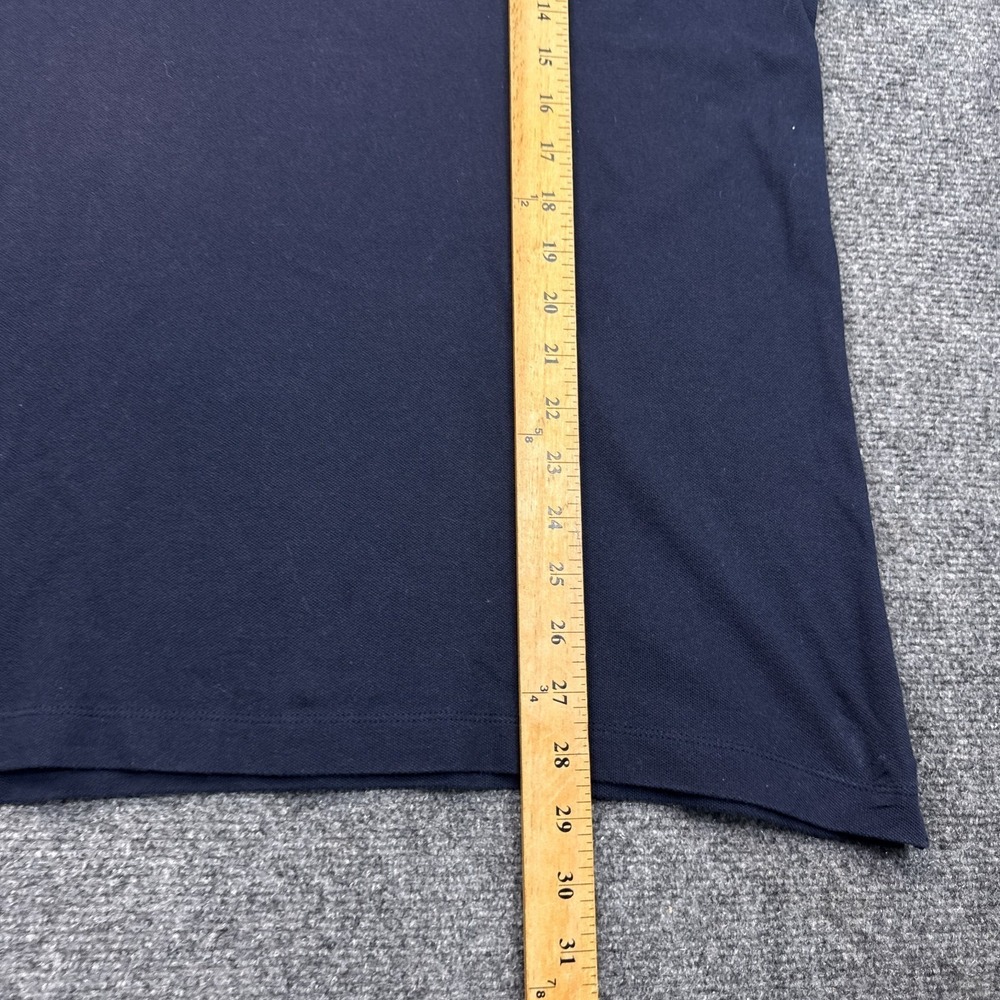Abercrombie Don't Sweat It Polo Shirtโ Mens Size Large Navy Blue Casual - Picture 6 of 9